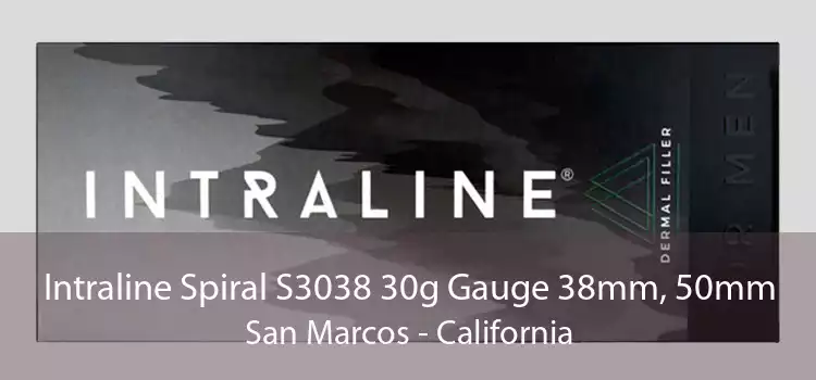 Intraline Spiral S3038 30g Gauge 38mm, 50mm San Marcos - California